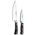 Wusthof Classic Ikon 8 inches Chef's Knife and Wusthof Classic 4 inches Paring Knife