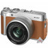FUJIFILM X-A7 Mirrorless Digital Camera With 15-45mm lens Camel