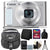 Canon PowerShot SX620 HS Digital Camera (White) + 64GB Memory Card + Wallet + Reader + Case + 3pc Cleaning Kit + Mini Tripod
