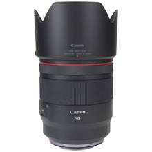 Canon RF 50mm f/1.2 L USM Lens with UV Filter and 8" Padded Lens Case