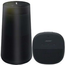 Bose SoundLink Revolve Bluetooth Speaker - Triple Black with Bose Soundlink Micro Bluetooth Speaker (Black)