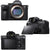 Sony Alpha a7R III Mirrorless Digital Camera + Sony 28-70mm F3.5-5.6 FE OSS Standard Zoom Lens + 55mm Tele & Wide Angle Lens + UV CPL ND Kit + 64GB Memory Card + Reader + Lens Pen + Dust Blower + Backpack + Tall & Mini Tripod + 3pc Cleaning Kit