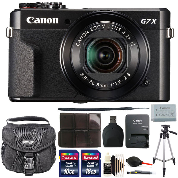 【美品】CANON PowerShot G7X Canon PowerShot G7x Mark II 20.1MP Digital Camera with Accessories