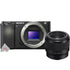 Sony ZV-E10 Flip-Out Touchscreen LCD Mirrorless Camera with Sony FE 50mm F/1.8 Standard Lens
