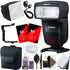 Canon Speedlite 470EX-AI Hot-Shoe Flash with Auto Intelligent Bounce Function + Ultimate Flash Accessory Kit
