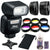 Nikon SB-500 AF Speedlight Flash with Color Filters and More for Nikon D5500, D5600, D7100 and D7200