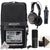 Zoom H2n ext 2-Input / 4 Track Handy Digital Audio Stereo Recorder + Zoom ZDM-1 Podcast Mic Pack Accessory Bundle + 3pc Cleaning Kit