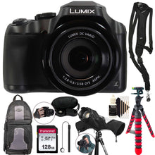 Panasonic Lumix DC-FZ80 4K Video Digital Camera 60x Optical Zoom Travelers' Favorite Bundle