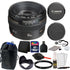 Canon EF 50mm f/1.4 USM Autofocus Lens + 16GB Accessories for T2i T3i C100 XTI