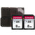2x Transcend 8GB TS8GSDC300S SDHC Memory Card with Memory Card Holder