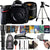Nikon D610 DSLR Camera with Nikon 18-55mm lens and 500mm Telephoto Lens Accessory Kit