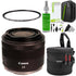 Canon RF 24mm f/1.8 Macro IS STM Lens with Vivitar Lens Case and Accessories