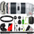 Canon EF 70-200mm f/2.8L IS III USM Telephoto Zoom Lens with Accessory Kit + Monopod