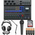 Zoom LiveTrak L-8 Portable Podcast 8-Track Digital Mixer + Microphone Accessory Kit