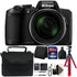Nikon COOLPIX B600 16MP 60x Optical Zoom Digital Camera with 32GB Deluxe Bundle