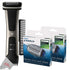 Philips Norelco BG7030/49 Bodygroom Series 7000 Trimmer & Shaver with Two Replacement Shaving Foil Head BG2000/40 and Wahl Flat Top Comb