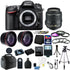 Nikon D7200 DSLR Camera with 18-55mm VR Lens and Accessory Bundle