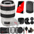 Canon EF 70-300mm f/4-5.6L IS USM L-Series Lens + UV CPL ND Filter Accessory Kit