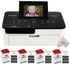Canon Selphy CP1000 Compact Colored Photo Printer + 4 Packs Color Ink 4x6 Paper Set 3115B000