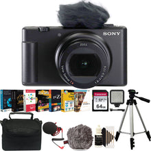 Sony ZV-1 II Digital Camera for Vloggers (Black) Vlogger's Best Bundle