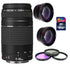 Canon Zoom Telephoto EF 75-300mm f/4.0-5.6 III Lens  + 16GB Accessory Kit