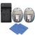 EN-EL15 Replacement Lithium-Ion Battery (2x) + Charger + Cleaning Cloth