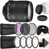 Nikon AF-S DX NIKKOR 18-105mm f/3.5-5.6G ED VR Lens with Ultimate Accessory Kit For Nikon D5300 , D5600 , D7100 and D7200