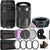 Canon EF 75-300mm III Lens with Canon 55-200mm STM + EF-EOS M Adapter Accessory Bundle