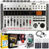 Zoom R24 Multi-Track Recorder, Interface, Controller, and Sampler +  Zoom TXF-8 TA3 to XLR Cable (Pair) + Music Maker Mix and Master Suite + Two Battery & Charger