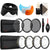 58mm Filter Kit with Accessories for Canon EOS 77D , 80D  and 1300D