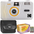 Kodak M38 35mm Film Camera (Clouds White) with GOLD 200 Color Negative Film Best Basic Gift