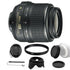 Nikon AF-P DX NIKKOR 18-55mm f/3.5-5.6G VR Lens with Accessory Bundle For Nikon D3300 , D3400 , D5300 , D5500 , D7100 and D7199