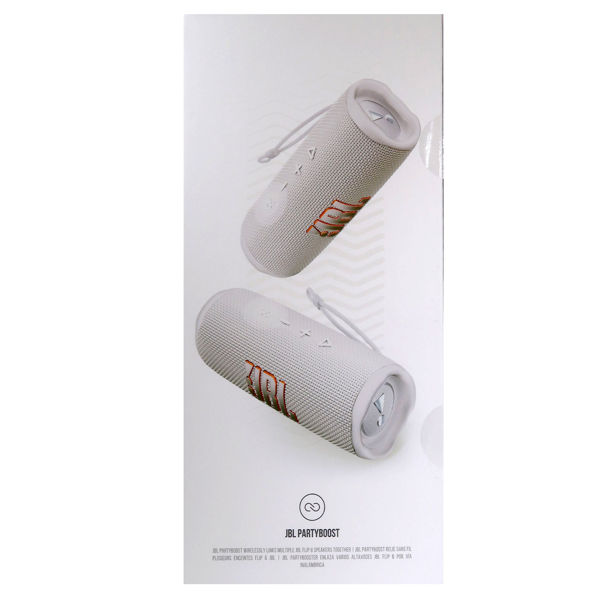 JBL FLIP6 WHITE | AUTOTEXTILE.COM.UA