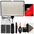 Professional Vivitar 288 LED Video Light with Accessories