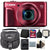 Canon PowerShot SX720 HS Digital Camera Red with Accessory Kit