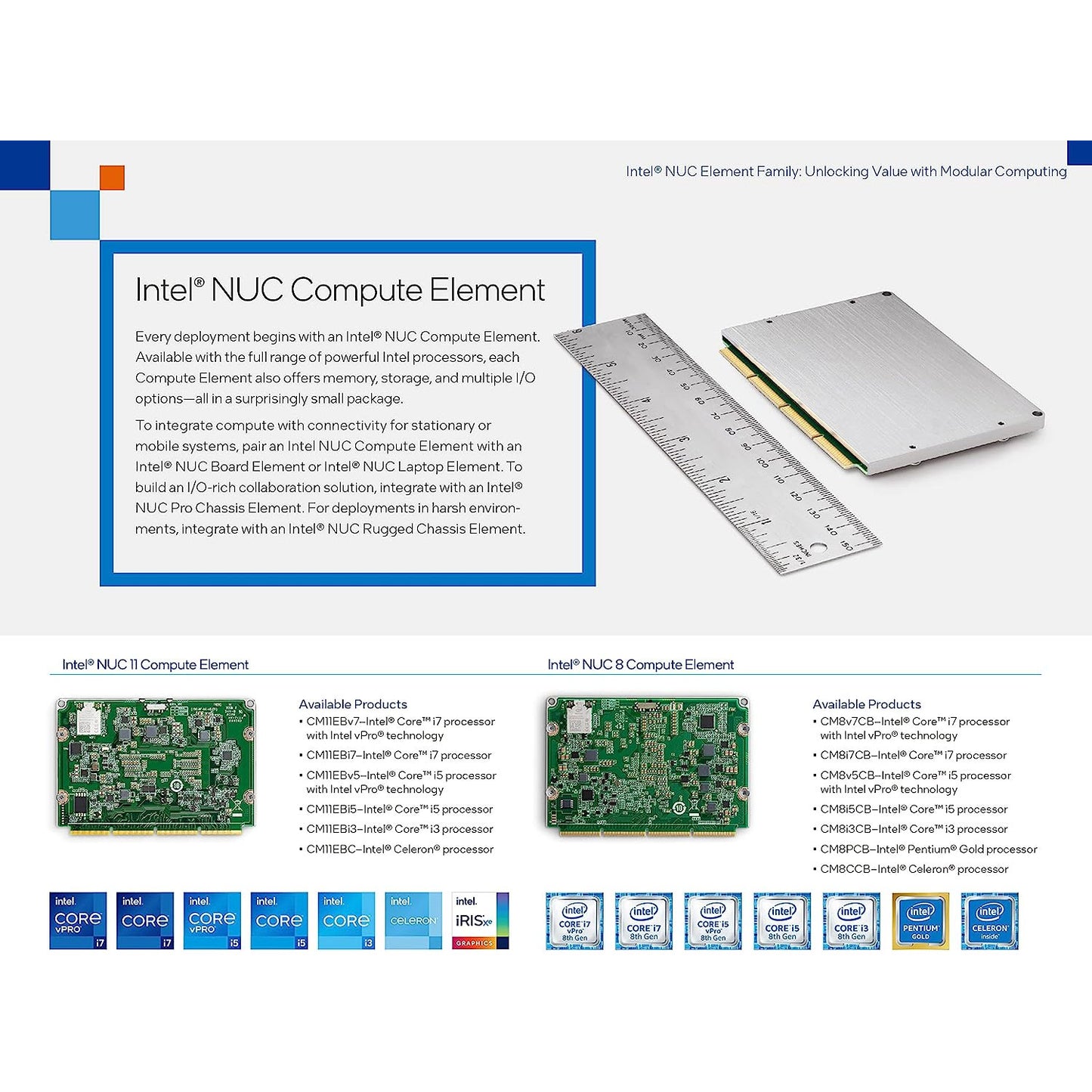 Intel NUC Compute Element CM11EBI58W