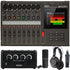 Zoom R20 Portable Multitrack Recorder + ZHA-4 Handy Headphone Amplifier + Zoom ZDM-1 Podcast Mic Pack Accessory Bundle