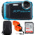 Fujifilm Finepix XP140 Waterproof Shockproof Digital Camera Sky Blue + 64GB Accessory Kit