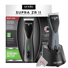 Andis Supra ZR II Cordless Detachable Blade Clipper with CeramicEdge Blade