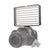 Vivitar Dimmable Brightness 160 LED Video Light On Camera Light with Color Temperature Filter