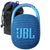 JBL Clip 4 Eco Ultra-Portable Waterproof Bluetooth Speaker (Forest Green) with Soft Pouch Bag