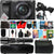Sony Alpha a6600 24.2MP Mirrorless Digital Camera with 16-50mm Lens + 500mm Lens Accessory Kit