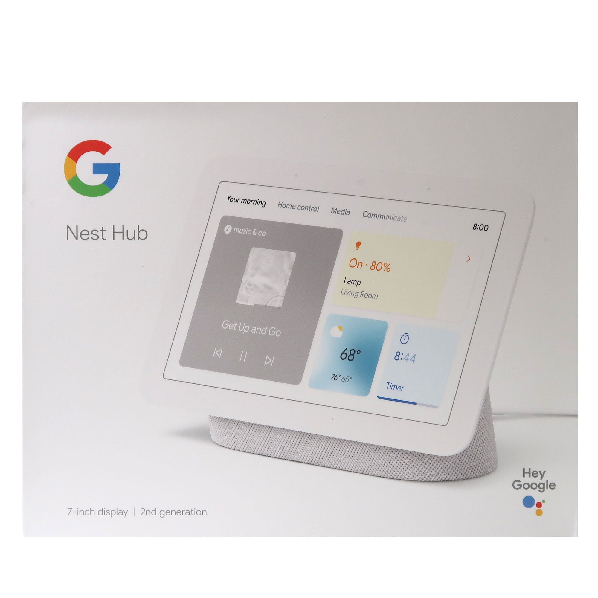 Google Nest Hub 2nd Gen Smart Home Display with Google Assistant