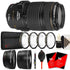 Canon EF 70-300mm f/4-5.6 IS USM Lens with Accessory Bundle for Canon 77D and 80D