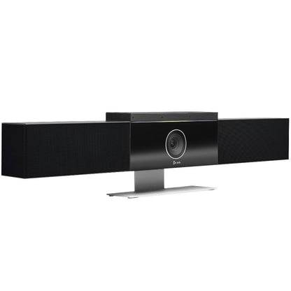 Poly Studio - 4K USB Video Conference System (Polycom) - Camera, Microphone, and Speaker Bar for Small & Medium Conference Rooms - Presenter Tracking, NoiseBlock AI, Autoframing - Teams/Zoom Certified