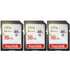 3 Packs SanDisk Ultra 16GB Class 10 SDHC UHS-I Memory Card up to 80MB/s  SDSDUNC-016G-GN6IN