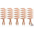 Pack of 5 BaBylissPRO Barberology Wide Tooth Styling Comb -Rose Gold