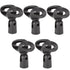 5x Pig Hog Solutions Standard Microphone Clip PHMCST