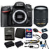 Nikon D7200 24.2MP Digital SLR Camera with 18-140mm Lens and Accessory Kit