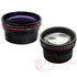 58mm Telephoto and Wide Angle Lens For Canon EOS Rebel T6 , T6s , T6i , T5 , T5i and T4i